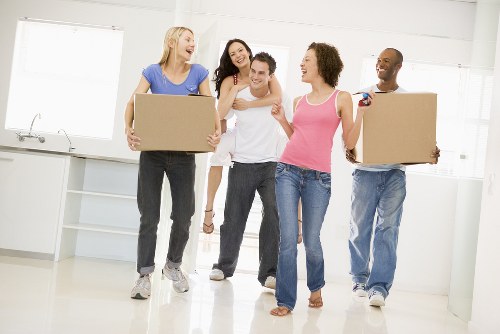 Removal team planning a move in Paddington near local residential streets