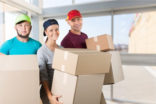 Careful handling of apartment contents during a Paddington relocation
