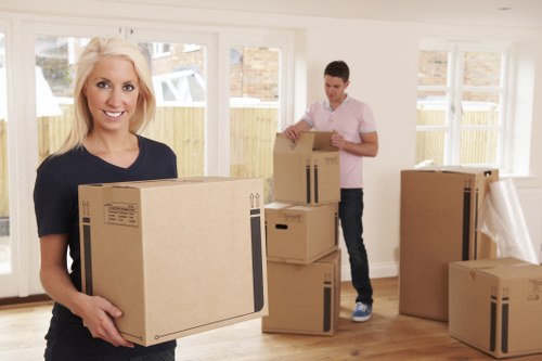 Packing and loading support provided by a Paddington removal company