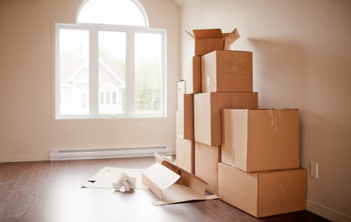 Man and van service helping with a local move in Paddington