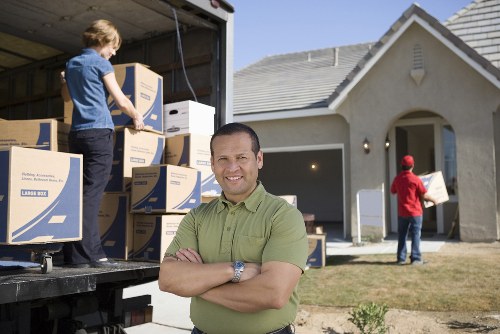 Packed household items ready for a Paddington home move
