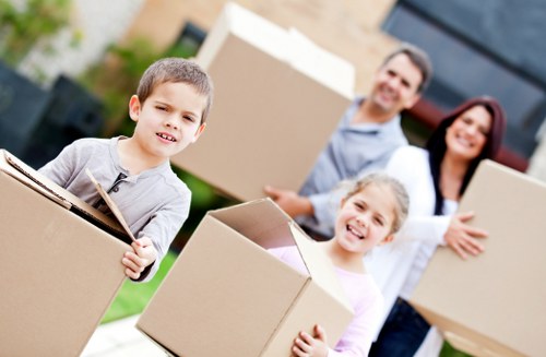 Paddington commercial removals team handling office items near central London