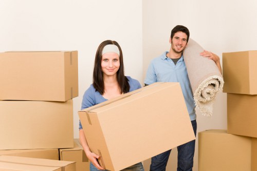 Careful moving of furniture from a Paddington apartment building