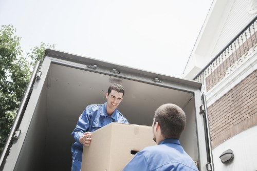 Packing and loading support for a Paddington flat move