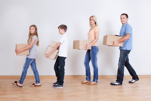 Furniture removal service handling apartment access in Paddington